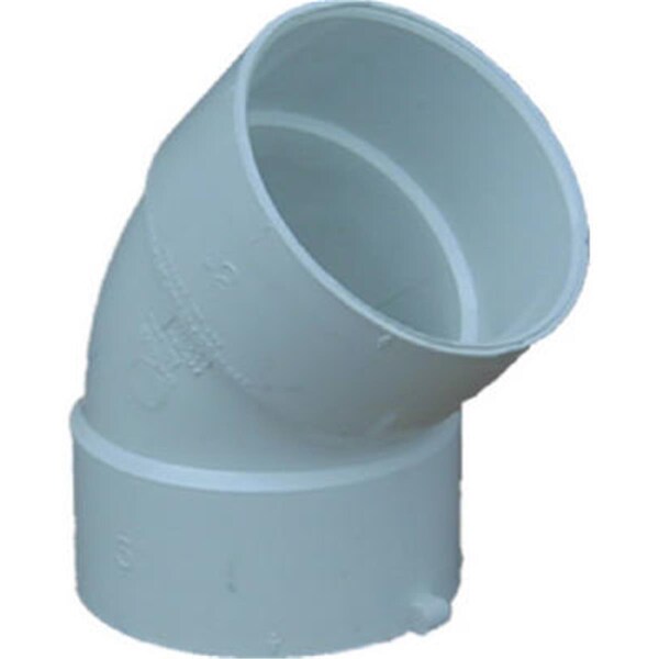 Genova 40640 4 in. Sewer And Drain 45 Degree Elbow 272325 - main